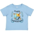 thumbnail image 3 of Inktastic Happy Hanukkah Dreidel and Laurels Boys or Girls Baby T-Shirt, 3 of 5