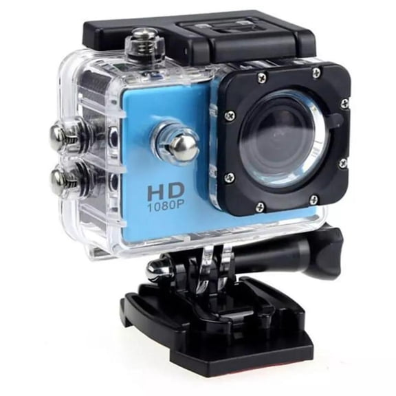 Cámara Deportiva 4K Sport HD Tipo Go Pro Azul Genérico Sports