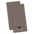 thumbnail image 1 of Carolines Treasures BB3435GYTWE Lowchen Gray Embroidered Kitchen Towel - Set of 2, 1 of 1