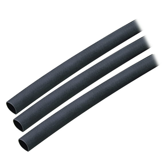 Ancor Adhesive Lined Heat Shrink Tubing, Black