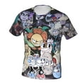 thumbnail image 3 of The Cuphead Show Shirt 3d Printed T Shirt Crewneck Short Sleeve Top Tees For Mens, 3 of 6