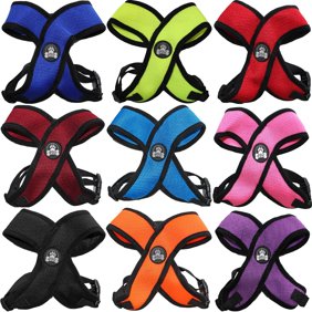 Choke Free Dog Harness X Shape Soft Mesh Breathable Walking Better