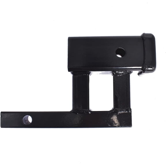 kimllier Trailer Hitch Receiver Rise-Drop Adapter Extension Tow with Size Range 1-1/4 to 2 Inch