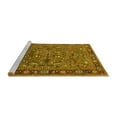 thumbnail image 2 of Ahgly Company Machine Washable Indoor Rectangle Oriental Yellow Traditional Area Rugs, 2' x 3', 2 of 4