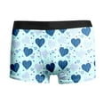 thumbnail image 4 of Wxolcjlv Valentine's Day Men's Boxer Briefs With Multi-Color Heart Graphic Elastic Waistband Underwear Male Holiday Gifts, 4 of 5
