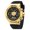Black Golden, variant on 8067 Quartz Digit Watch Men Military Waterproof Stopwatch Fashion Back Light Male LED Analog Dual Display Wristwatch