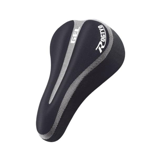Funda para asiento de bicicleta Zulema acolchada de repuesto con absorción de impactos Negro