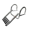 thumbnail image 2 of 316 Stainless Steel Telescoping Ladder For Marine Yacht/Swimming Pool With Mounting Brackets ,Compact Safe Design, 2 of 3