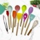 thumbnail image 5 of Juego de 2 utensilios de cocina de silicona, espátula de silicona antiadherente y resistente al calor para cocinar, 5 of 5