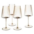 thumbnail image 1 of FRAÎCHE Spring Wine Glass Tan, 4 pack, 1 of 4