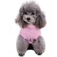 thumbnail image 4 of Suéter para perros, cálido, adecuado para perros pequeños, medianos y grandes, lindo suéter de punto clásico, adecuado para perros o gatos. (m rosa) brillar Electrónica, 4 of 5