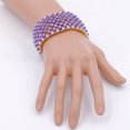 thumbnail image 2 of Lavencious Tennis Rhinestone Stretch Bridal Bracelets Evening Party Jewelry, 2 of 4