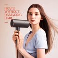 thumbnail image 6 of Bestauty Ionic Hair Dryer with Diffuser, Professional 1800W Portable Blow Dryer for Hair Powerful & Fast Hairdryer, Gold, 6 of 8