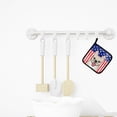 thumbnail image 3 of Carolines Treasures BB2168PTHD Flag and French Bulldog Pair of Pot Holders , 7.5HX7.5W, multicolor, 3 of 3