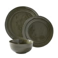 thumbnail image 5 of Better Homes & Gardens Artisan Stoneware Dinnerware Set, Green, 12-Piece, 5 of 15