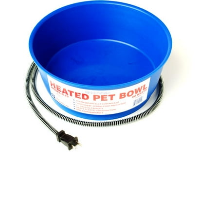 Farm Innovators R-19 1-1/2 Gallon Round Heated Pet Bowl