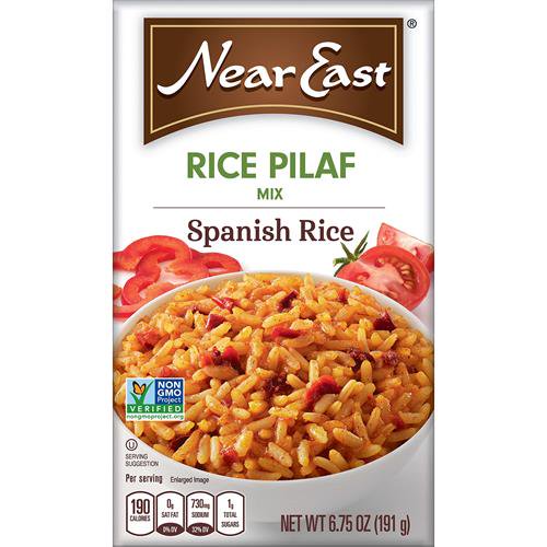 Near East Spanish Rice Pilaf, 6.75 Oz - Pack of 2