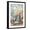 Black Frame, variant on Art.com Modernist Poster of Seattle, Washington Stretched Canvas Print Wall Art, 24" x 36"