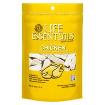 Life Essentials All-Natural Freeze Dried Chicken Dog & Cat Treats, 2 oz. bag