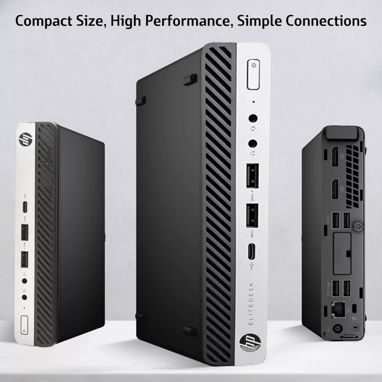 Restored HP EliteDesk 800 G3 Tiny Desktop Computer Mini PC — Intel