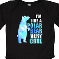 thumbnail image 4 of Inktastic Funny Polar Bear Boys or Girls Long Sleeve Baby Bodysuit, 4 of 5