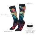 thumbnail image 4 of Balery Colorful Flower Goat Calcetines novedosos Calcetines deportivos Calcetines hasta la rodilla Calcetines de algodón Calcetines originales y geniales, 4 of 6