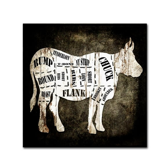 Butcher Shop II by LightBoxJournal, 35x35-Inch Canvas Wall Art