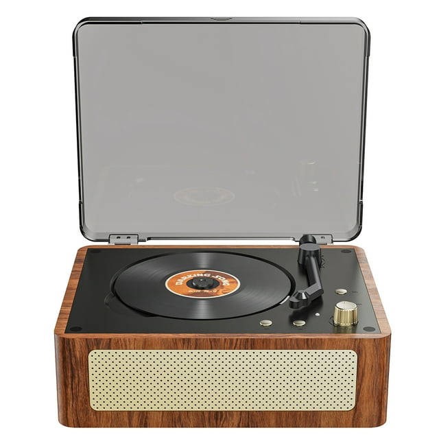 Reproductor CD Inalámbrico Retro Compatible Con Diente Recargable 3.5 Mm Aux Azul