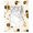 Gold, variant on Herdesigns Black And White Zebra 5x7 Picture Frame, Wood Photo Frame for Living Room Bedroom, Vertical & Horizontal Display