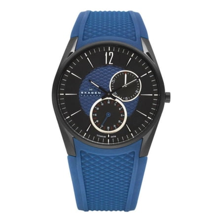 Skagen Titanium Collection Men's Blue Dial Quartz Watch 435XXLTNRN