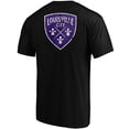 thumbnail image 3 of Icon Sports Men's USL Soccer Club Graphic Print Logo Front Back Short Sleeve Cotton T-Shirt, 3 of 4