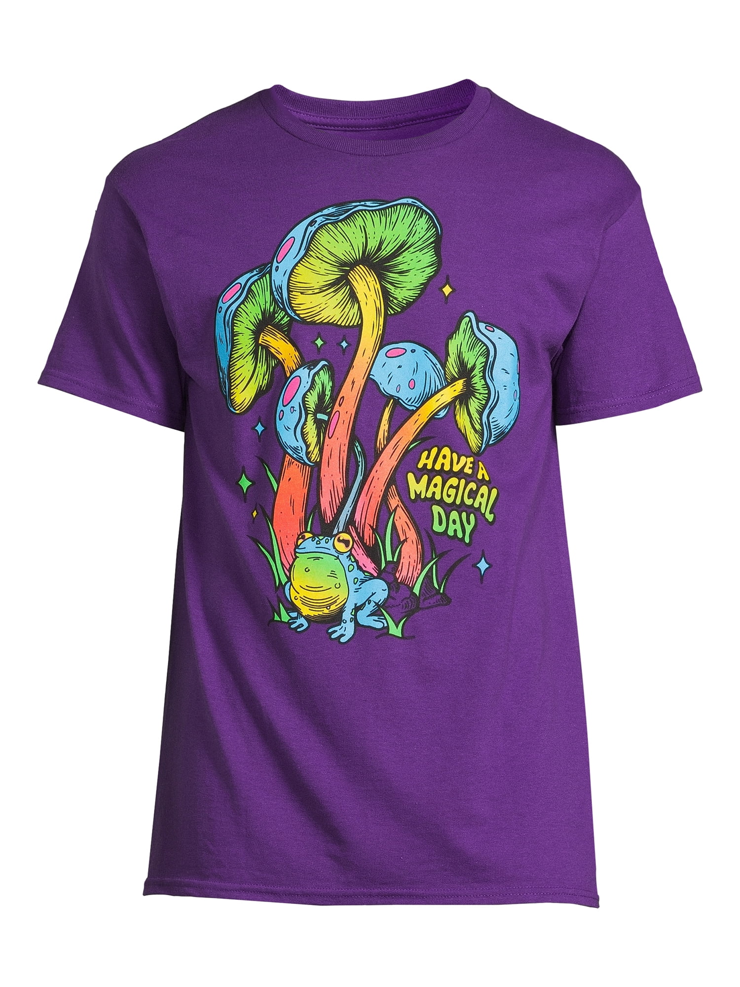Men's and Big Men's Magical Day Graphic Tee with Short Sleeves, Sizes S-3XL