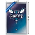 thumbnail image 3 of NBA Charlotte Hornets - Logo 14 Wall Poster, 14.725" x 22.375", Framed, 3 of 5
