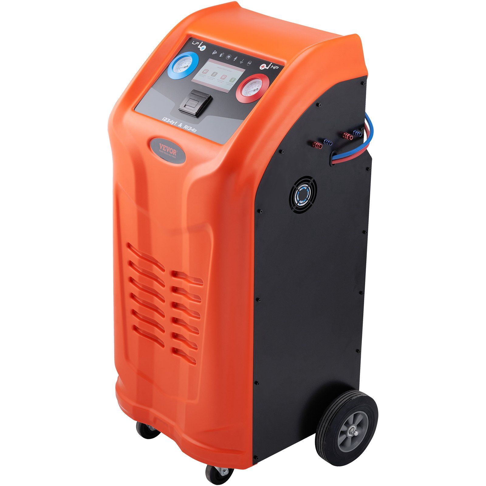 HCY Fully Automatic Refrigerant Recovery Machine - Dual Cylinder AC Recovery Machine Kit Built in Compressor/Electronic Scale/Filter/Recovery Tank, Recovery Machine HVAC Only for R134A+R1234YF