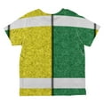 thumbnail image 2 of Fantasy Football Team Green and Yellow All Over Toddler T Shirt Multi 2T, 2 of 2
