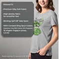 thumbnail image 6 of Women's Lilo & Stitch St. Patrick's Day Stitch Let the Shenanigans Begin Graphic Tee Athletic Heather X Large, 6 of 9