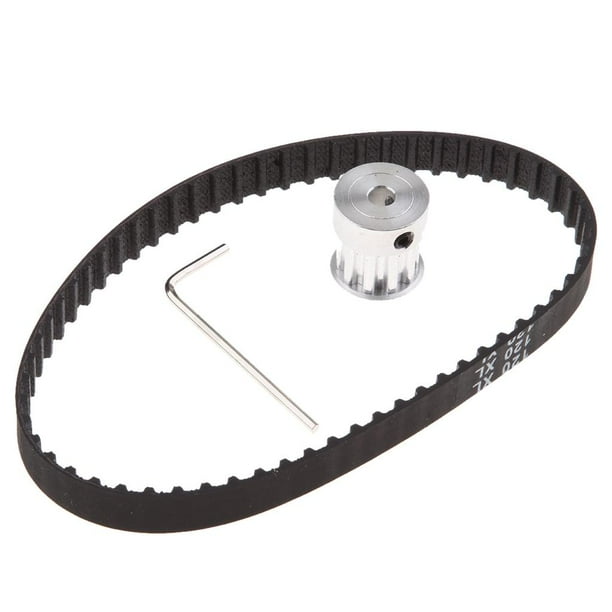 Cinturón de rueda de polea de distribución de mandril de taladro de torno para vástago de eje de (5 mm de diámetro, 10 ) DYNWAVEMX Correa de la rueda de la polea