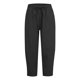 thumbnail image 5 of Pantalones palazzo holgados de pierna ancha para mujer - Cintura con cordón, bolsillos funcionales, 5 of 6