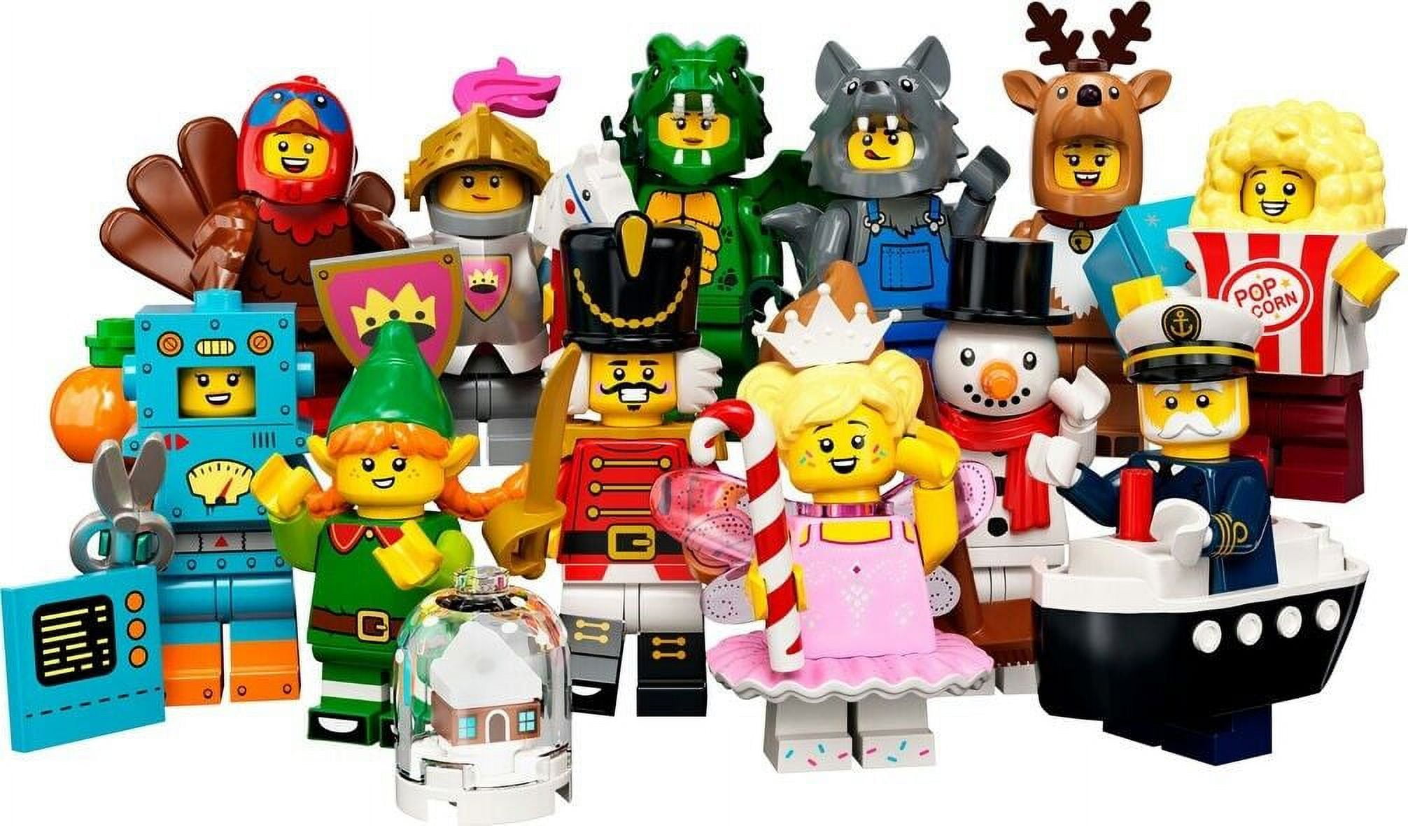 LEGO Minifigures Series 21 Building Kit Complete Set of 12 with Assortment of Parts and Bags Walmart