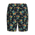 thumbnail image 5 of Naloa Colorful Turtles Men's Short Pajama Pants, Lounge Comfort Shorts with Elasticized Waistband and Side Pockets - X-Large, 5 of 9