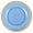 Blue, variant on Next Level Stuff 8 Pack Charger Plates 13 Inch Clear Green with Gold Rim Plastic Dinner Chargers Heavy Duty Large Serving Platter Reusable Disposable