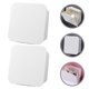 thumbnail image 5 of Organizador de pared de 2 piezas, caja de almacenamiento de pared de plástico tipo concha, caja multifuncional sin perforaciones, 5 of 6