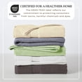 thumbnail image 2 of Great Bay Home Quick-Dry 100% Cotton 4 Pack Bath Towel Set, Chambray Blue., 2 of 6