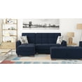 thumbnail image 3 of Ottomanson Origins Upholstered Storage Ottoman, Dark Blue, 3 of 6