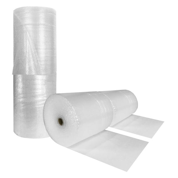 UOFFICE Bubble Roll Perforated 3/16", 24" x 700', Clear, 4 Count, 1 Pack