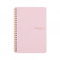 CCOCC Weekly Planner with Habit Tracker Undated 52 Weeks To Do List Notebook Teacher Academic Weekly Planner Notebook for Weekly Goals Work Planner,5.8" x 8" - Pink Reusable Planner