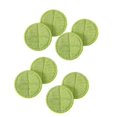 thumbnail image 1 of Almohadilla de repuesto para fregona giratoria eléctrica, 8 Uds., verde, 1 of 5