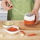 thumbnail image 4 of Injueey 2021 nueva Mini prensa de ajo 170ml picadora de pimienta de cocina picadora Manual portátil molinillo de jengibre Cocina y Comedor Gris Injueey HA005779-02, 4 of 6