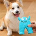 thumbnail image 3 of Dog Chew Toy Silicone Bite  Teeth Grinding Sound Making Pet Teething Biting Toy, 3 of 8