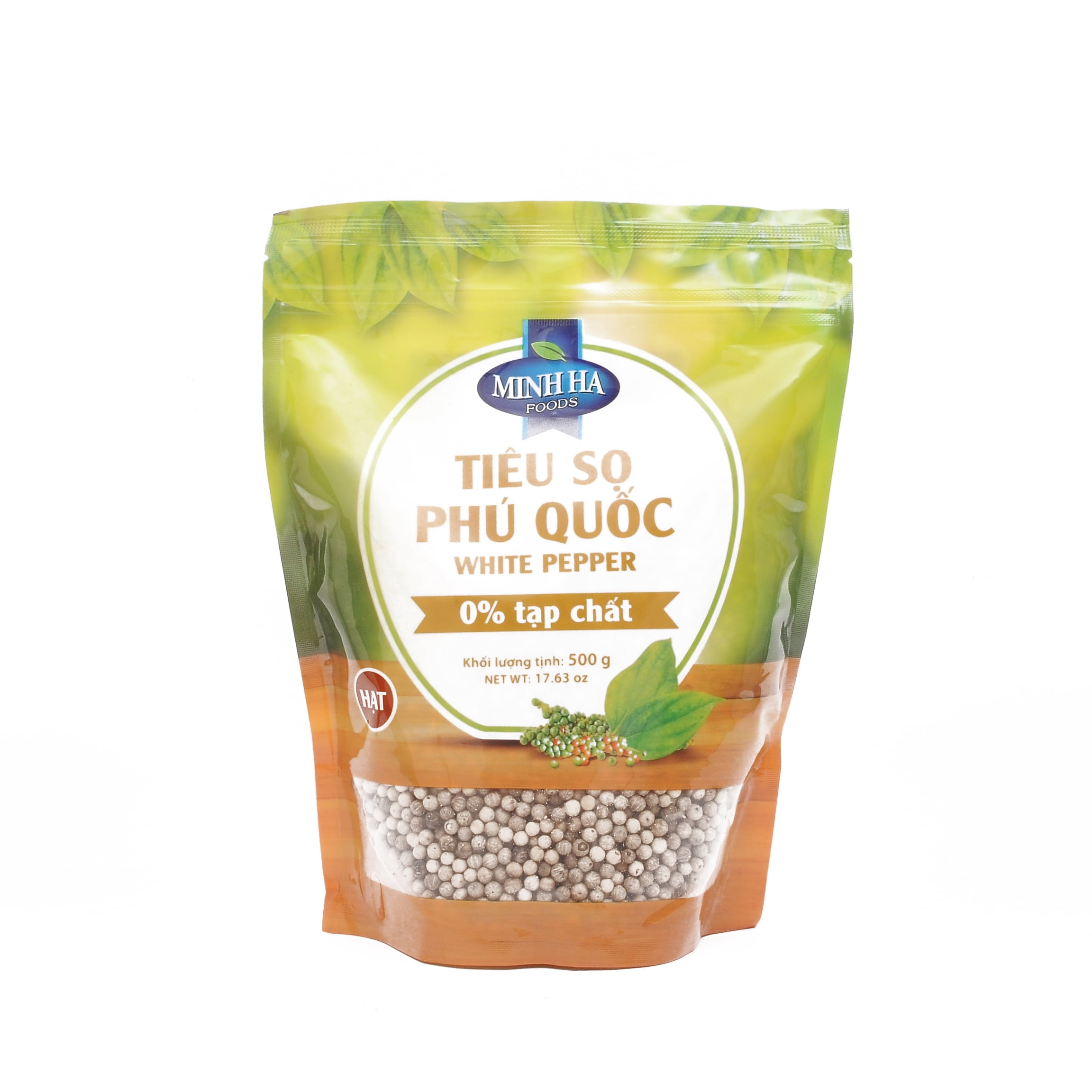 Phu Quoc Pure Natural White Pepper Peppercorn Zero Impurities Vietnam